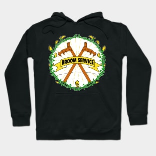 Broom Service Fancy Rust Hoodie